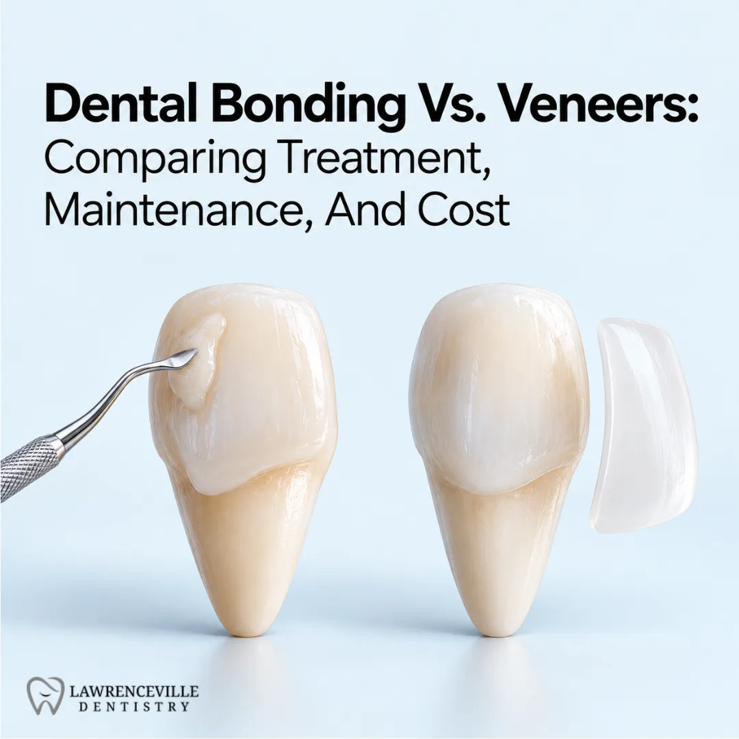 Dental Bonding Vs. Veneers: Comparing Treatment, Maintenance, and Cost