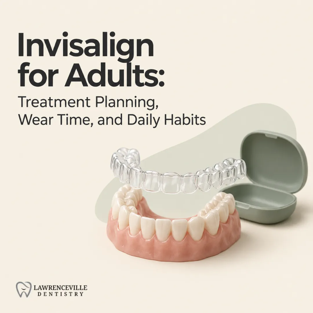Invisalign for Adults: Treatment Planning, Wear Time, and Daily Habits