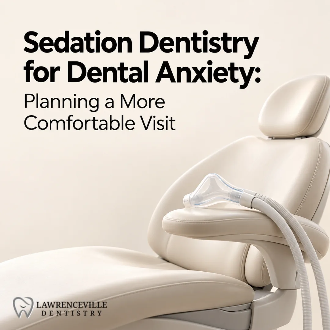 Sedation Dentistry for Dental Anxiety: Planning a More Comfortable Visit